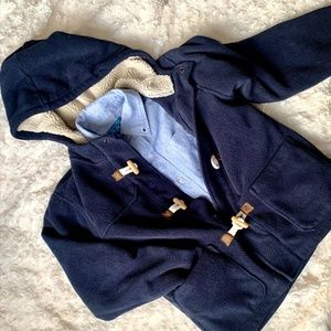 Boys Navy Blue Winter Sweater
